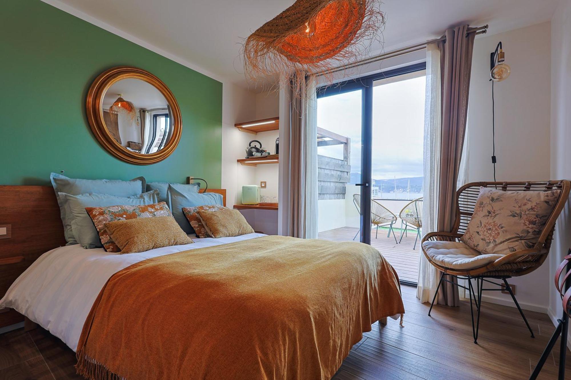 Chambre D'Hote Luxe Vue Mer Boheme Le Pradet Exterior foto